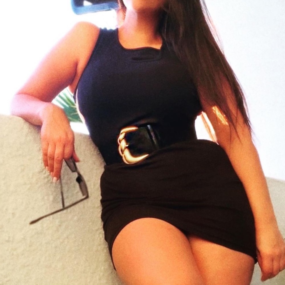 Black Cutout Bodycon dress